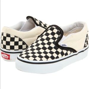 Slide checkerboard vans